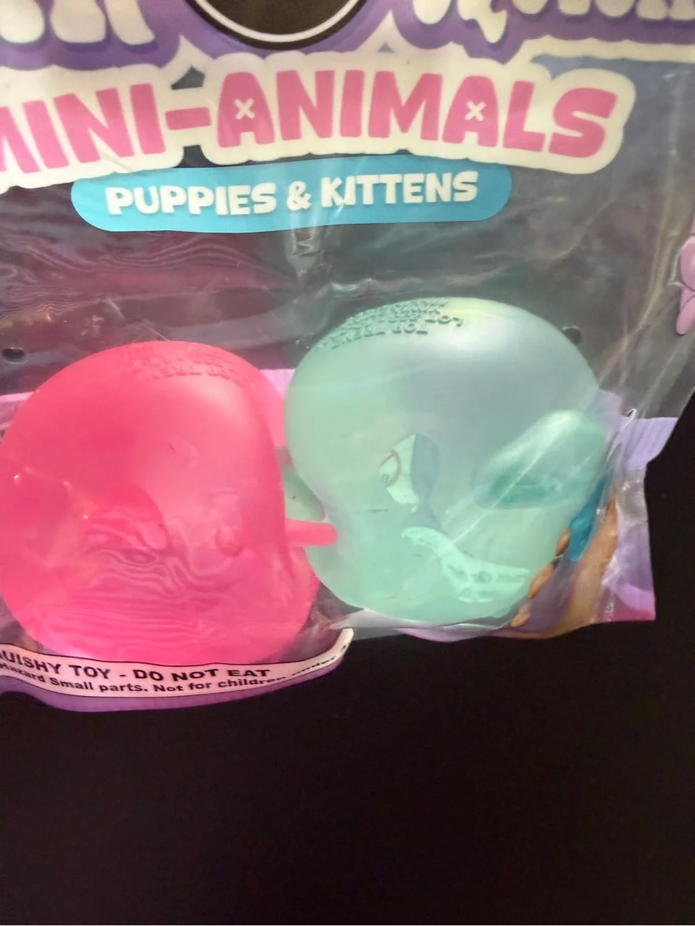 2 Squishy Top Trenz Super Duper Sugar Squisher Puppy Denard Kitten Fiona Toy